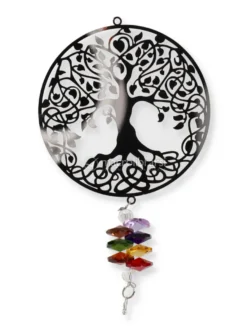 Suncatcher Chakra Albero della Vita