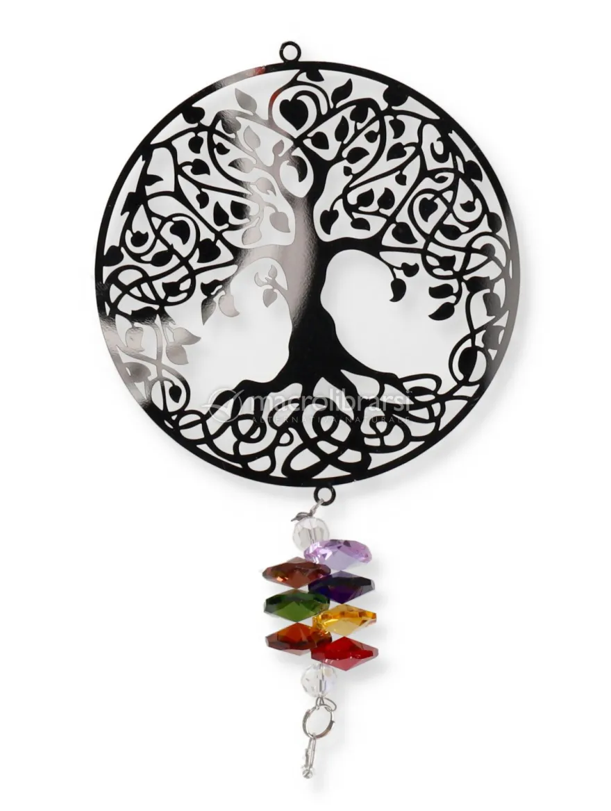 Suncatcher Chakra Albero della Vita