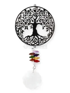 Suncatcher Chakra Albero della Vita