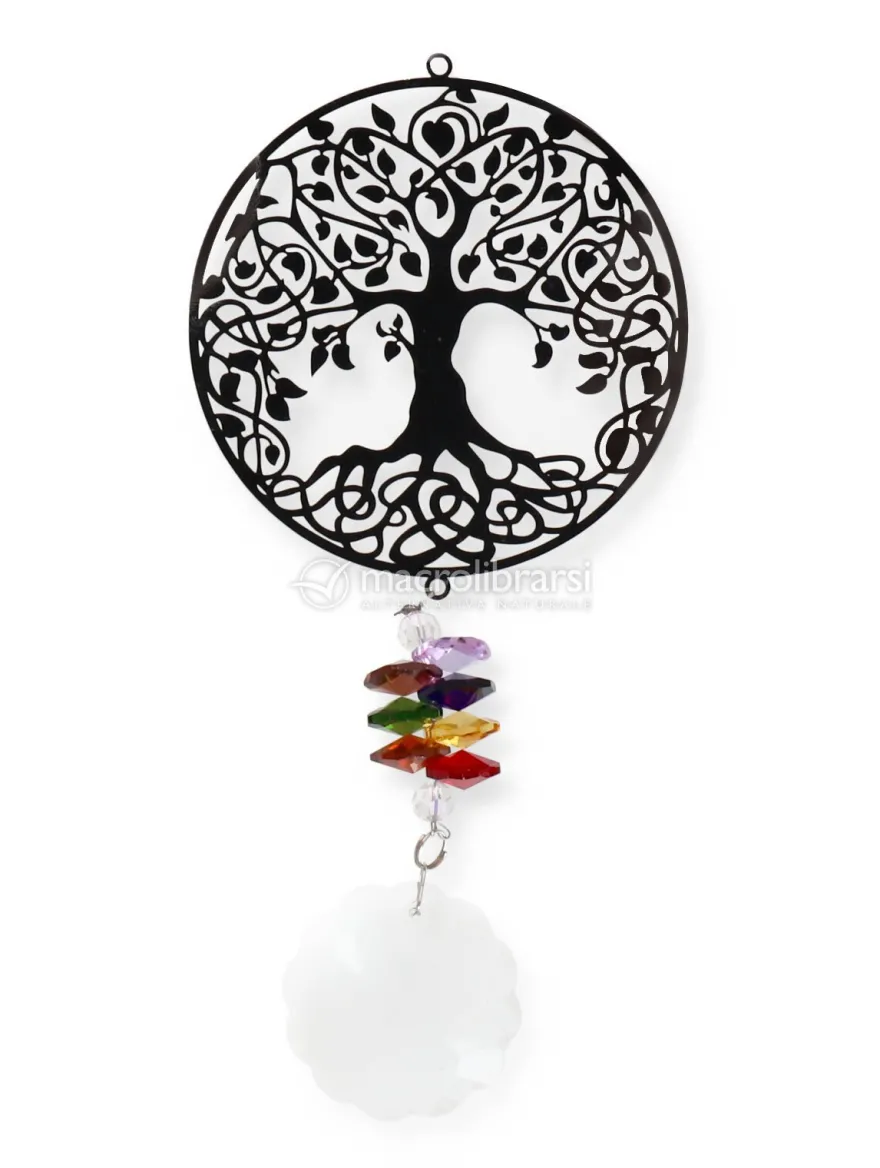 Suncatcher Chakra Albero della Vita
