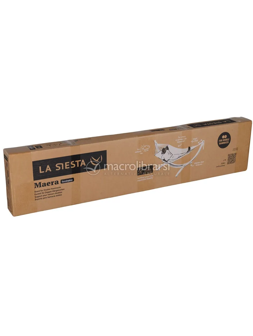 Supporto in Legno di Eucalipto per Amaca Singola