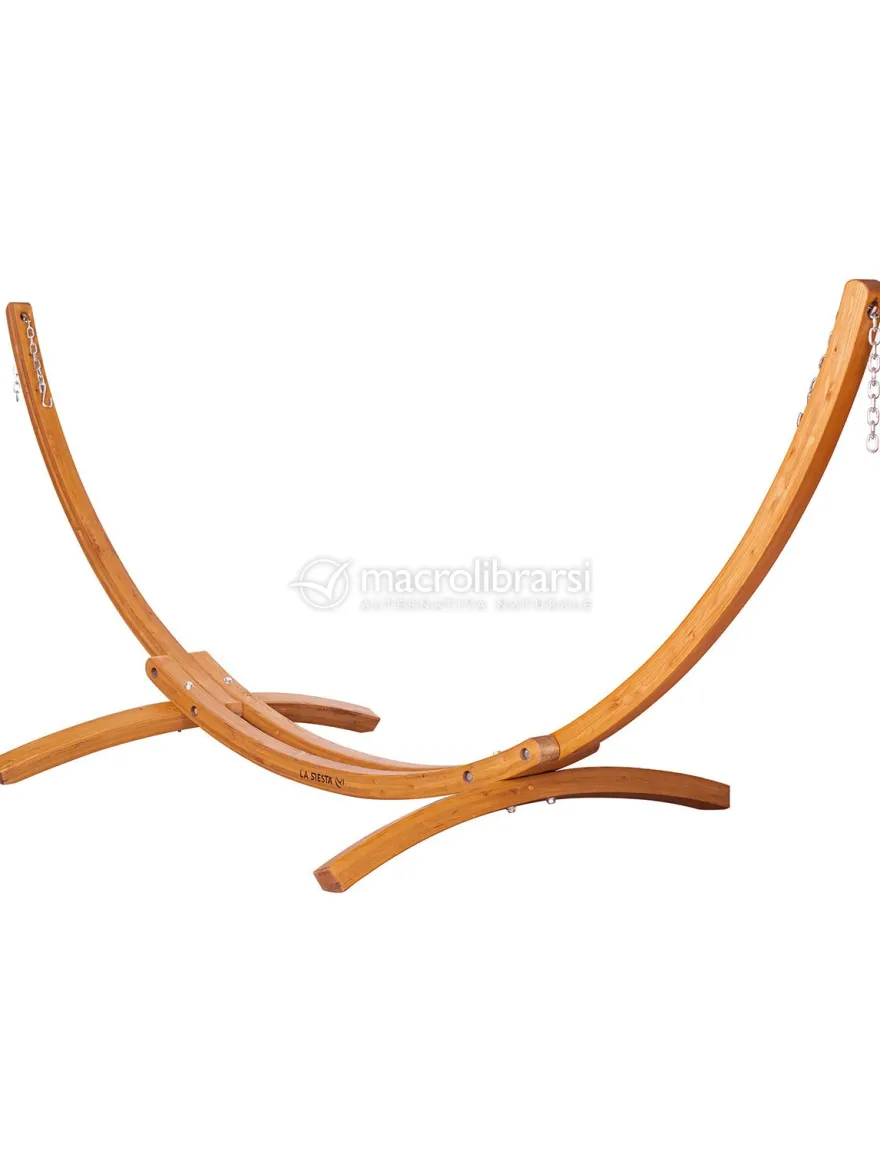 Supporto in Legno di Eucalipto per Amaca Singola