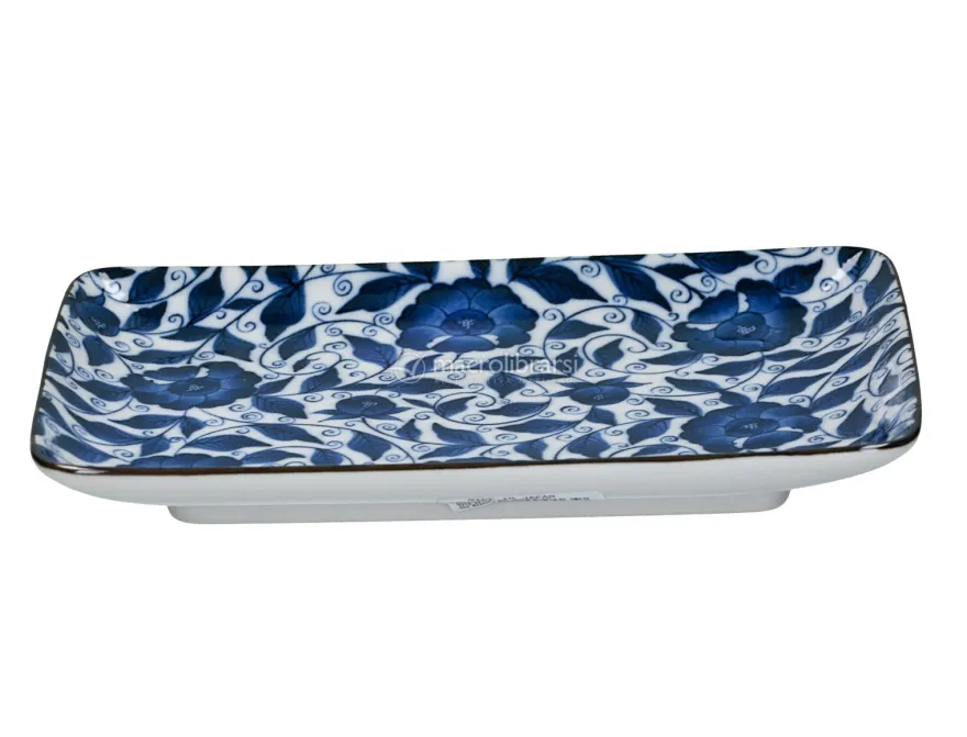 Sushi Plate Blue Flower - Piatto per il Sushi
