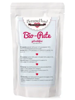 Tacchino Bio con Carote e Mirtillo Rosso Senza Cereali - 130g