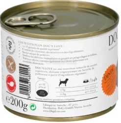 Tacchino con Mela, Zucchina e Olio di Noce per Cani - 200 g