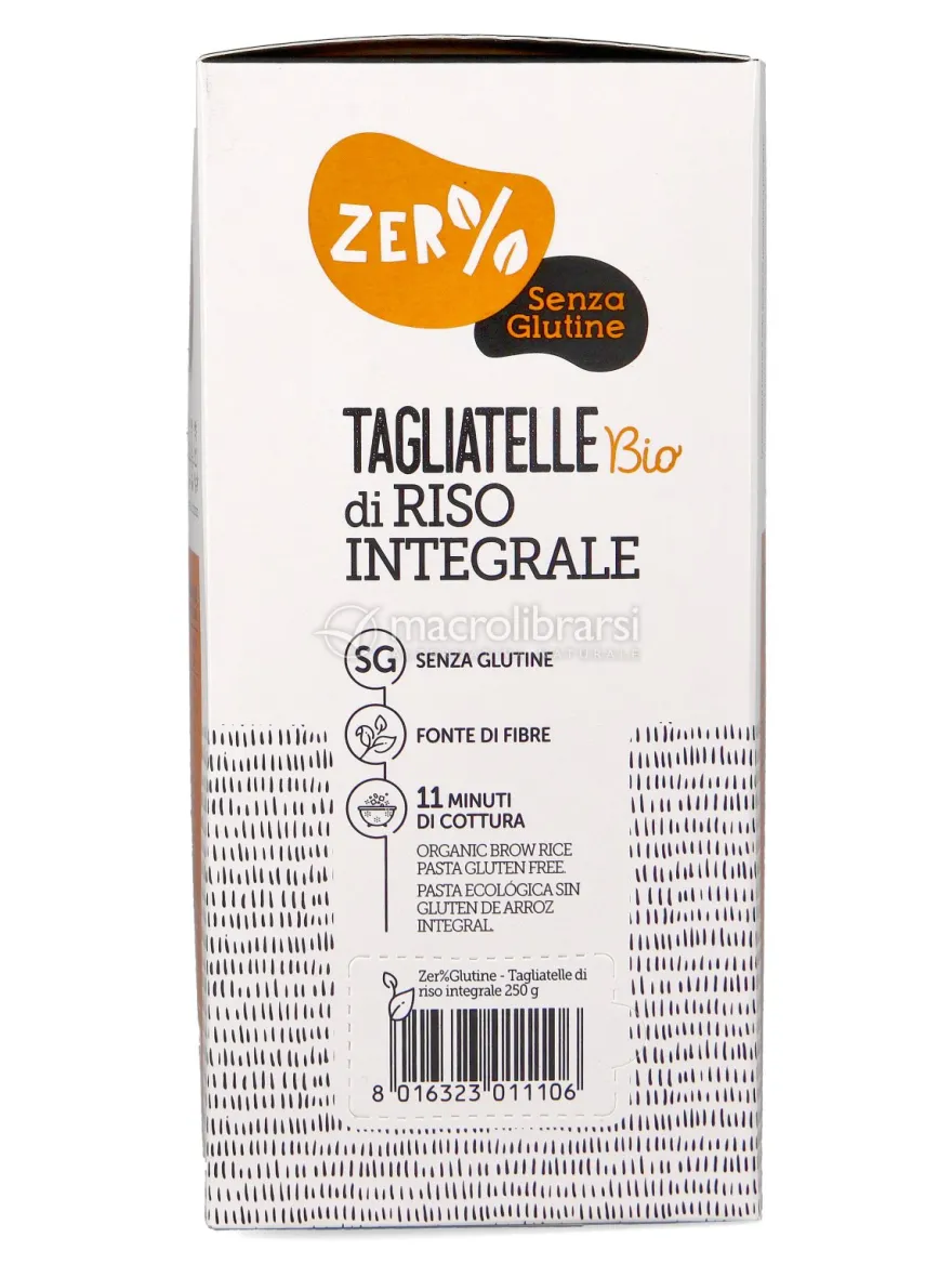 Tagliatelle di Riso Integrale Bio - Zer% Glutine