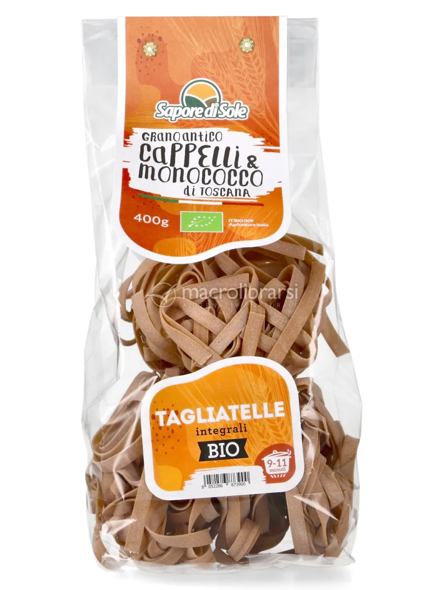 Tagliatelle Integrali Senatore Cappelli e Farro Monococco