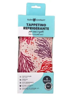 Tappetino Refrigerante per Cani e Gatti Coral Chic - 50x40 cm