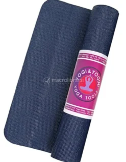 Tappetino Yoga Antiscivolo in PVC - Yogi & Yogini Indaco