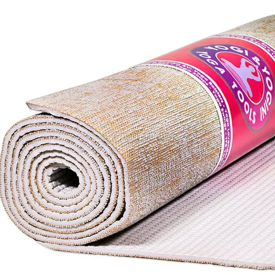Tappetino Yoga in Yuta - Yogi & Yogini Grigio
