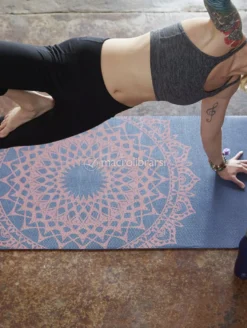 Tappetino Yoga Mat Classico Fleur Marrakesh - Viola/Rosa