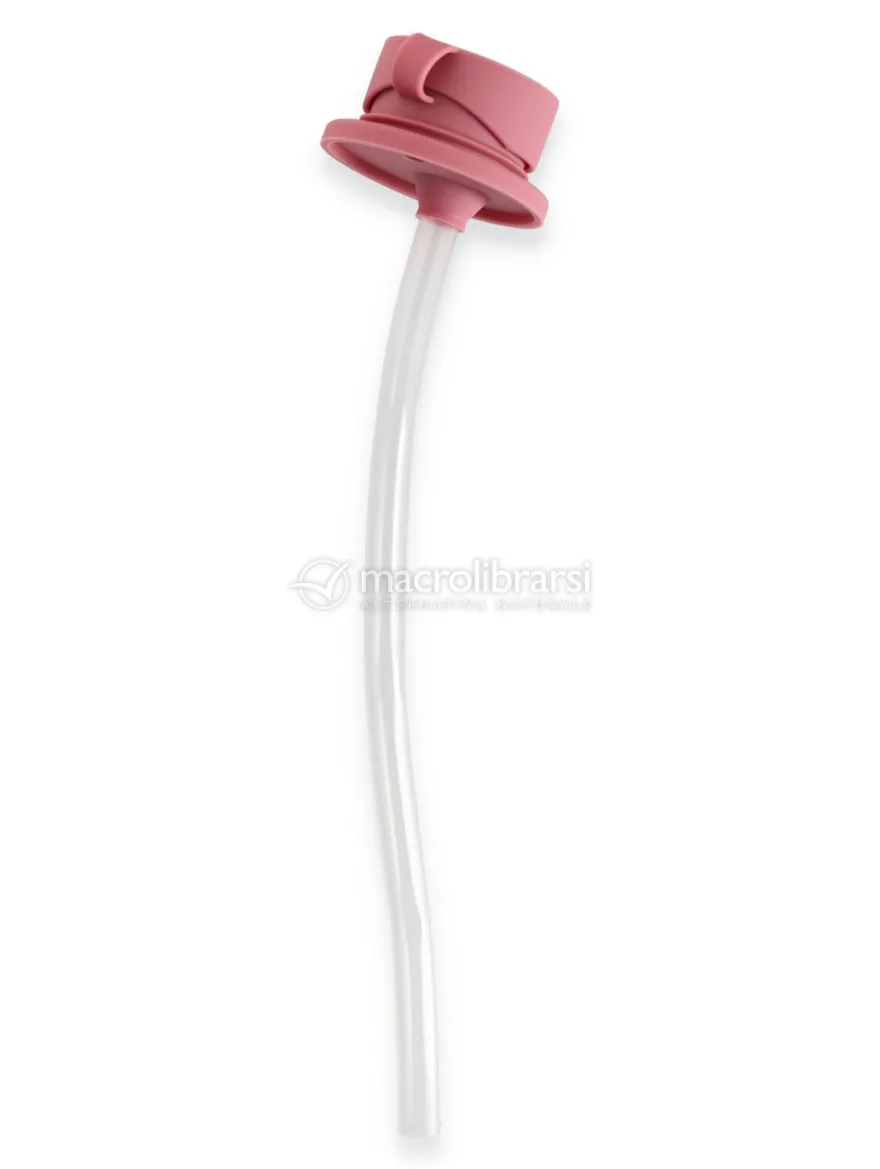 Tappo Sport con Cannuccia per Bottiglie Pura - Rosa