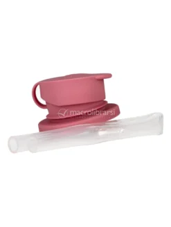 Tappo Sport con Cannuccia per Bottiglie Pura - Rosa