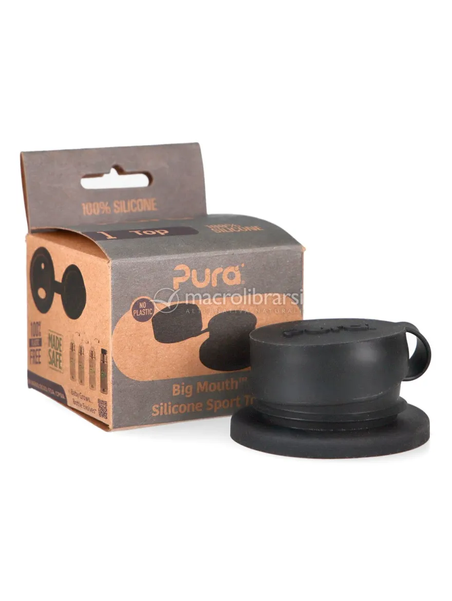 Tappo Sport per Bottiglie Pura - Nero