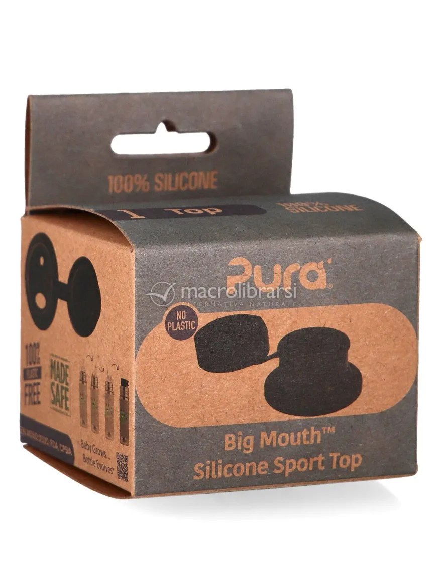 Tappo Sport per Bottiglie Pura - Nero