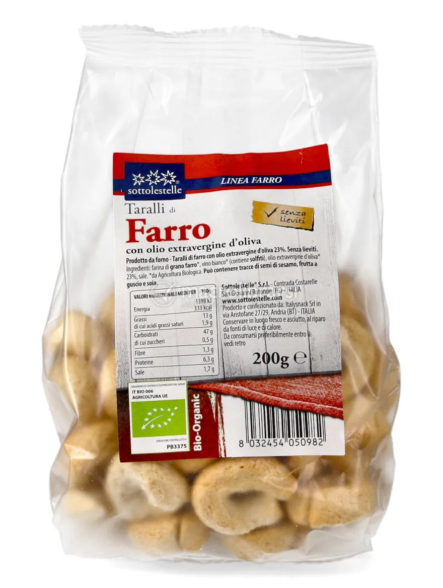 Taralli al Naturale di Farro