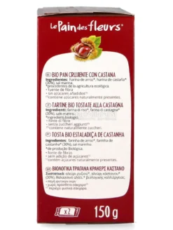 Tartine Tostate alla Castagna Bio