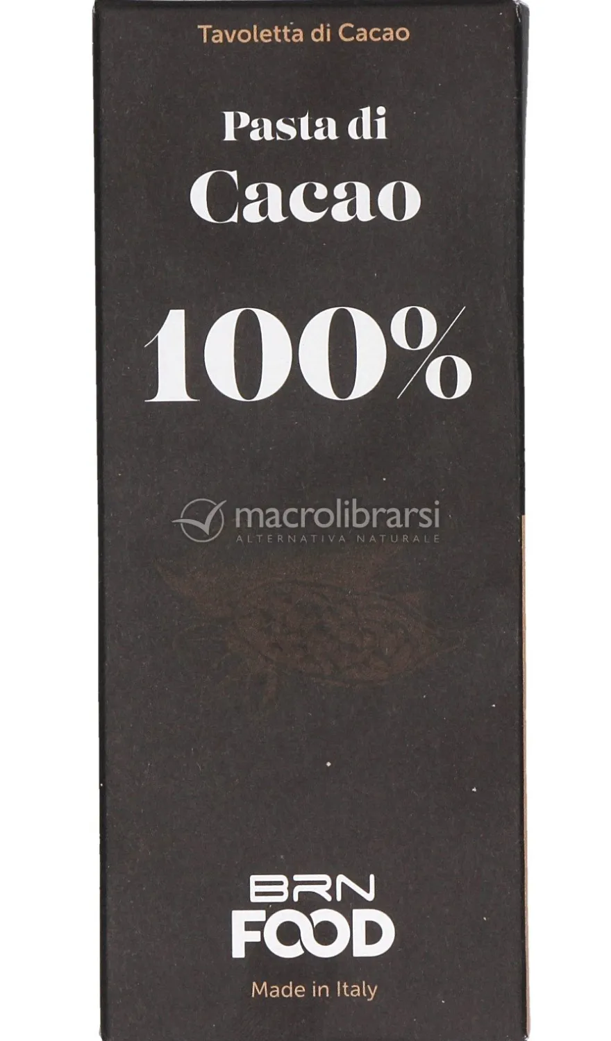 Tavoletta con Pasta di Cacao 100%