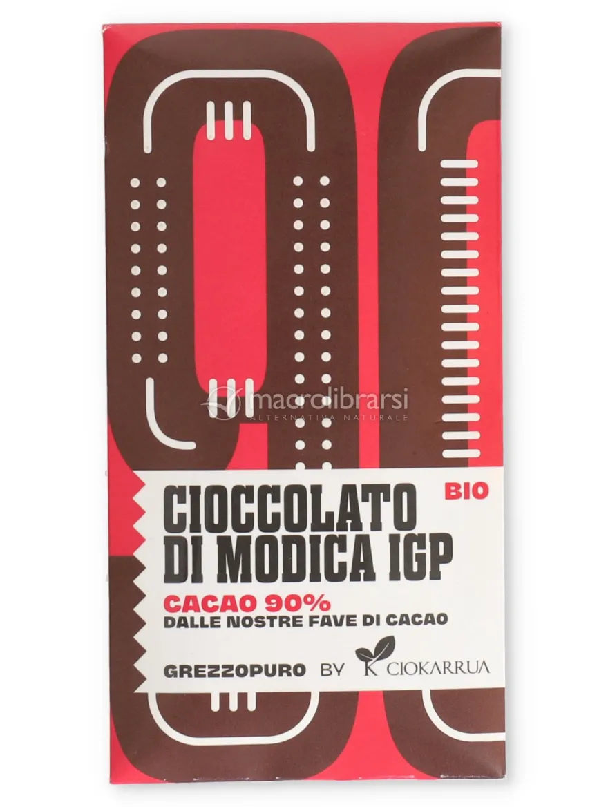 Tavoletta di Cioccolato di Modica Igp - Cacao 90%