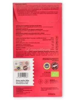 Tavoletta di Cioccolato di Modica Igp - Cacao 90%