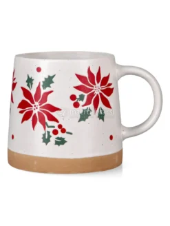 Tazza Gres Porcellanato Stella di Natale