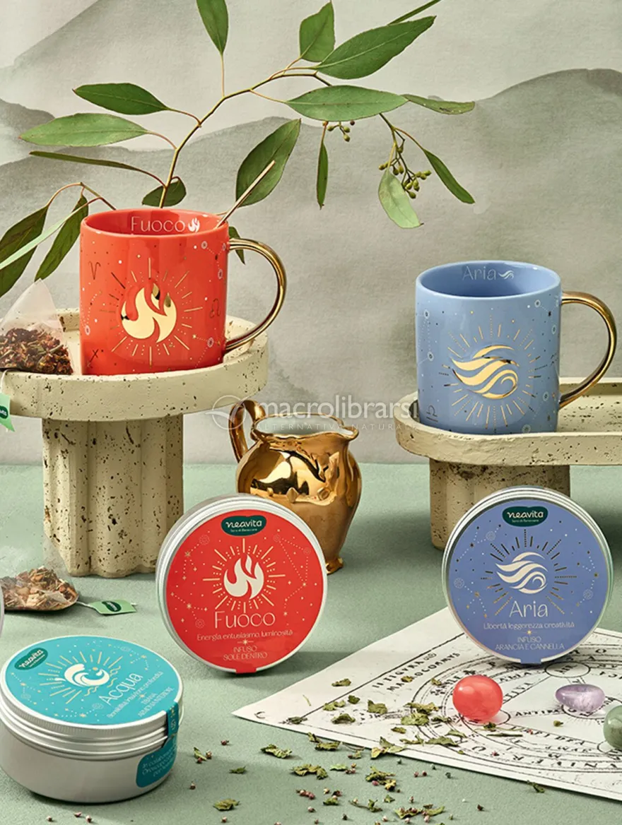 Tazza in Ceramica "Nature Elements" - Fuoco