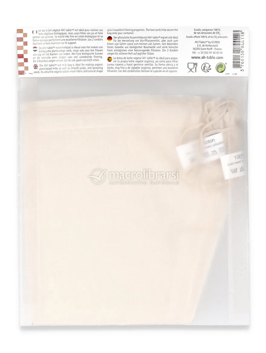 Tela per Filtrare - Per la Produzione di Latte Vegetale - 2 Filtri