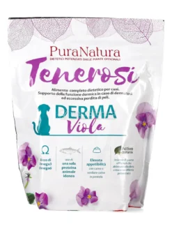Tenerosi Derma Viola per Cani Adulti - Pesce