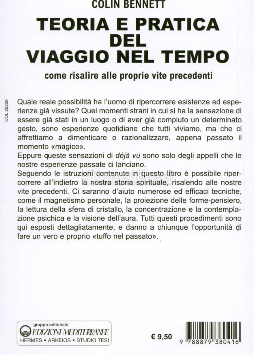 Teoria e Pratica del Viaggio nel Tempo