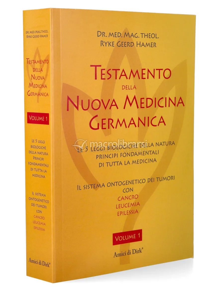 Testamento per una Nuova Medicina Germanica Vol. 1 e 2 + Cd Audio - nuovo