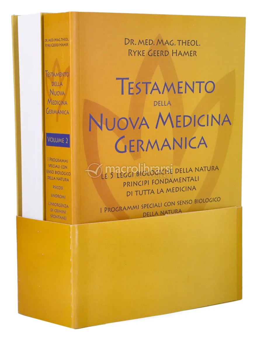 Testamento per una Nuova Medicina Germanica Vol. 1 e 2 + Cd Audio - nuovo