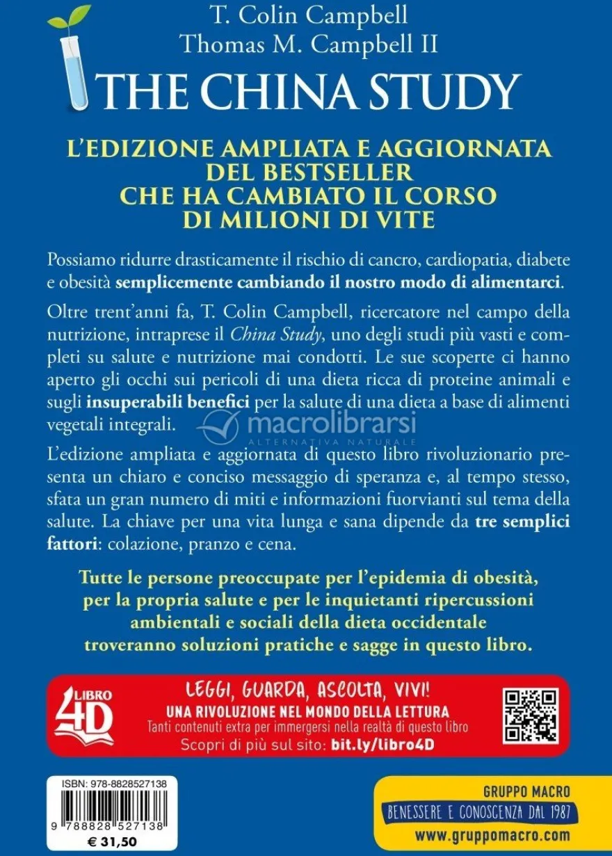 The China Study - Edizione Aggiornata e Ampliata