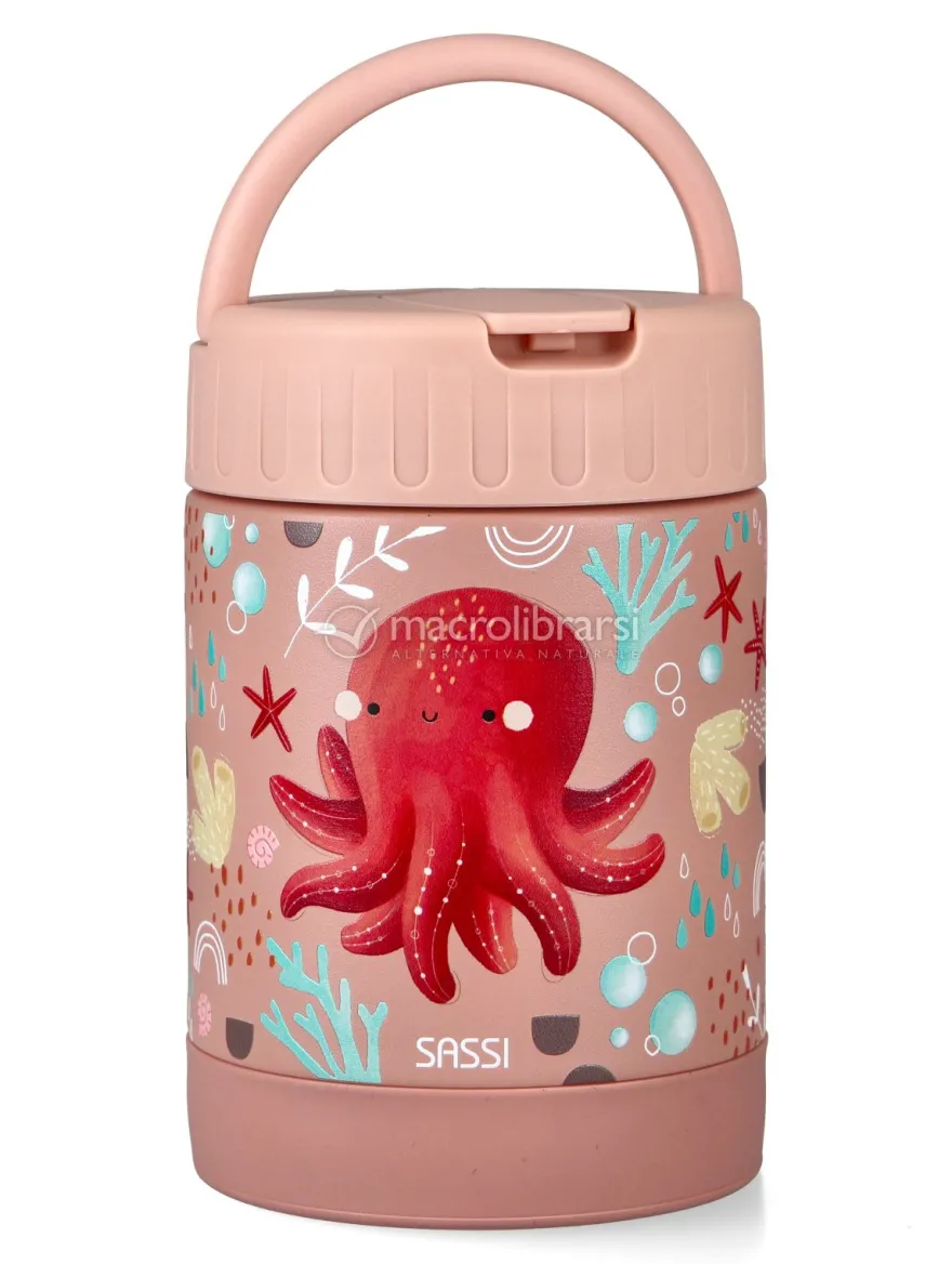 Thermos Portapappa Sassi Super Lab - Polpo