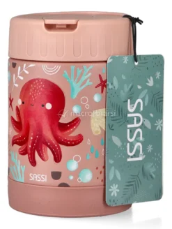 Thermos Portapappa Sassi Super Lab - Polpo