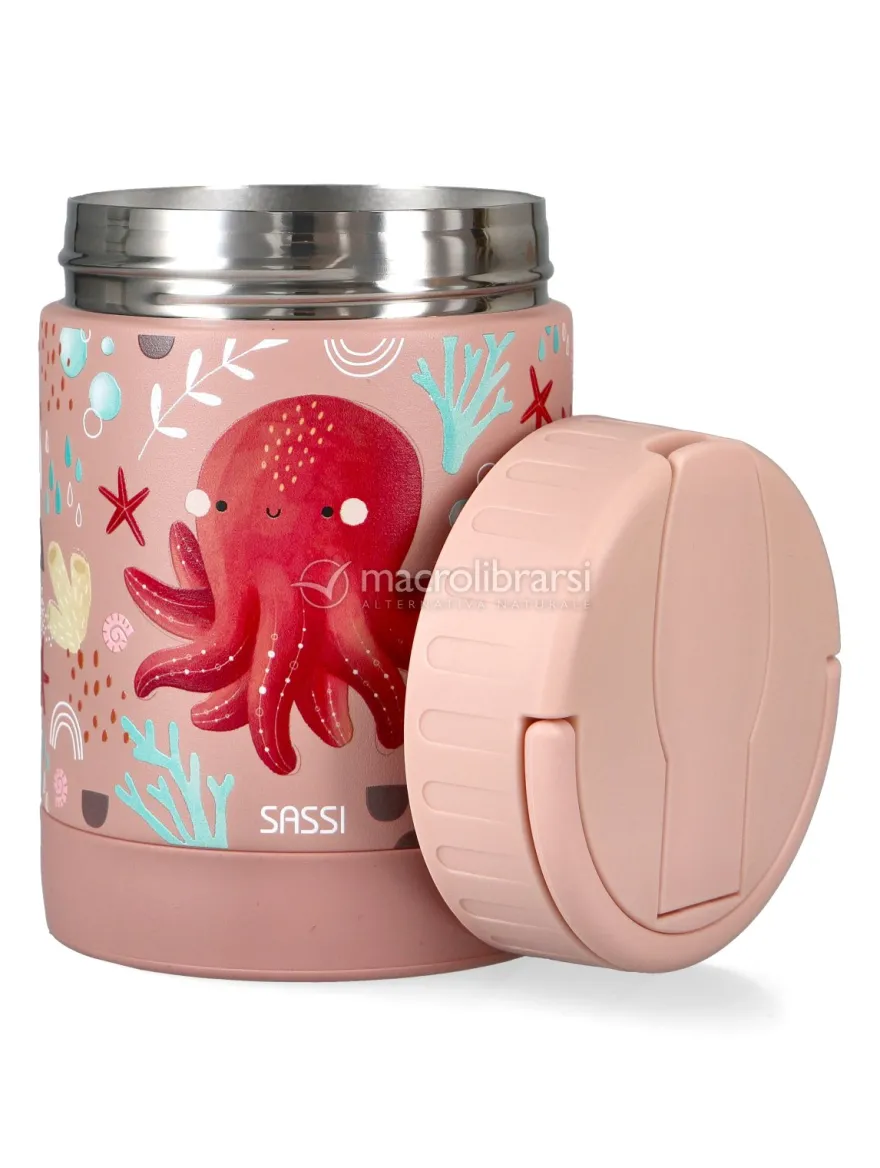 Thermos Portapappa Sassi Super Lab - Polpo