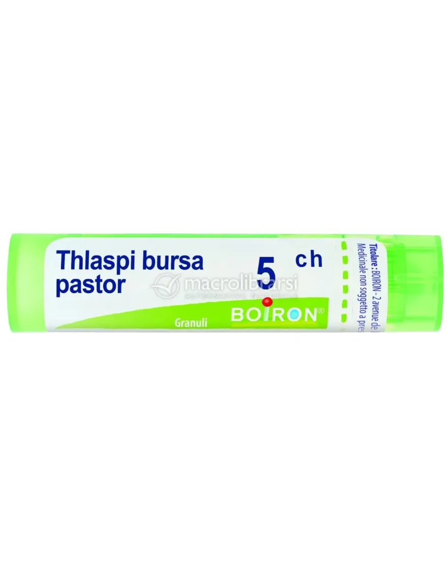 Thlaspi Bursa Pastoris 5CH Granuli Boiron