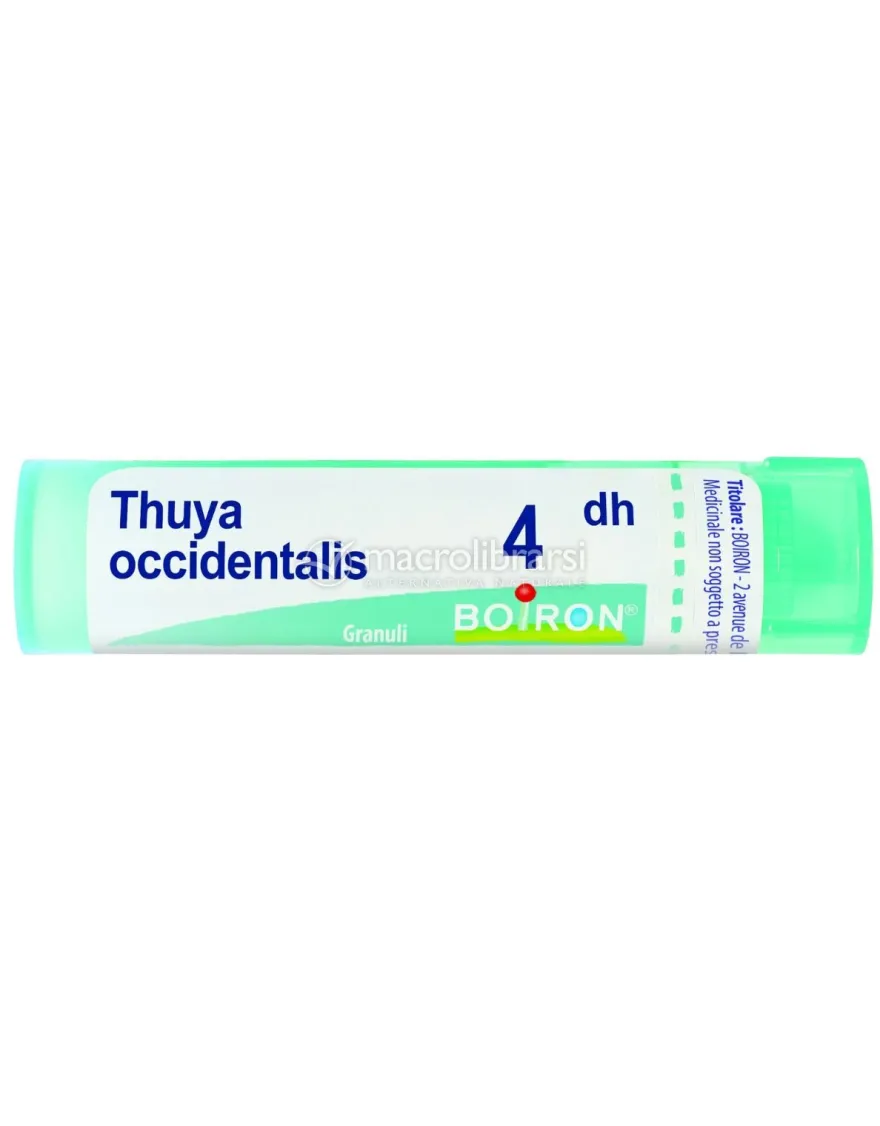 Thuya Occidentalis 4DH Granuli Boiron