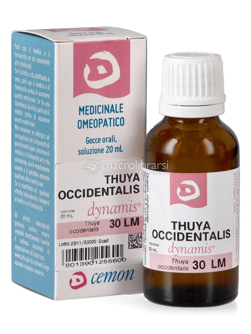 Thuya Occidentalis 30 LM Gocce Orali Soluzione 20ml