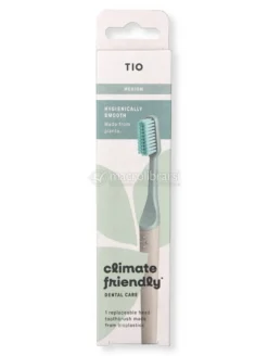 Tiobrush Spazzolino da Denti - Medio - Verde chiaro