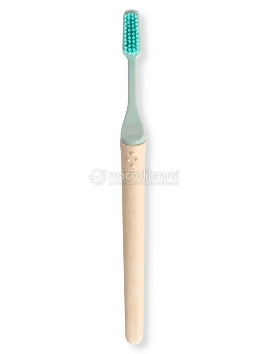 Tiobrush Spazzolino da Denti - Medio - Verde chiaro