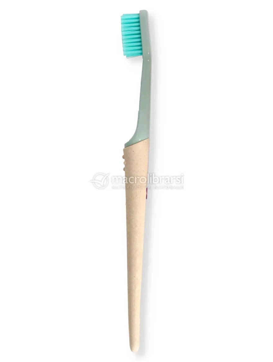 Tiobrush Spazzolino da Denti - Medio - Verde chiaro