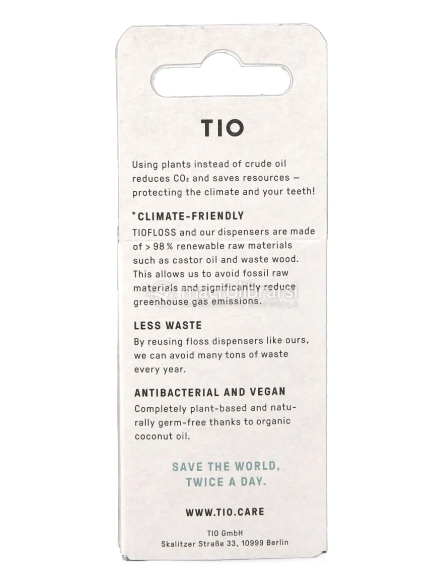 Tiofloss - Filo Interdentale Vegano