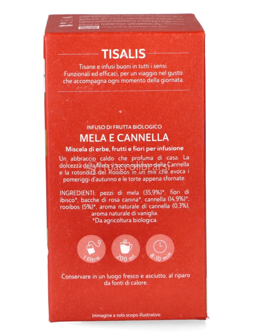 Tisalis - Infuso Mela e Cannella Bio