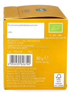 Tisalis - Infuso Sunny Orange Bio