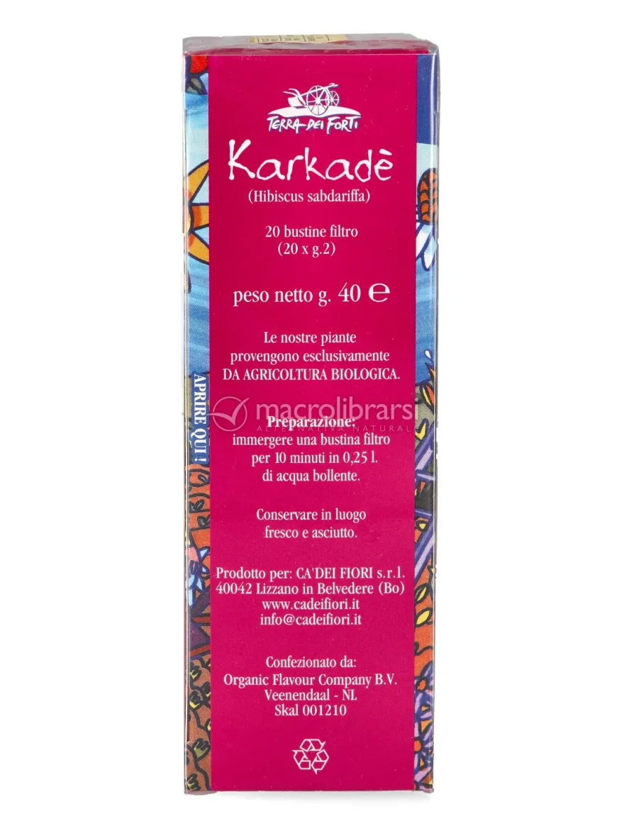Tisana al Karkadè - Terra dei Forti