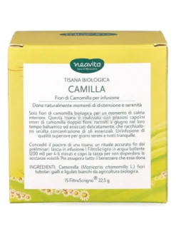 Tisana alla Camomilla Biolgoica "Camilla" - 15 FiltriScrigno