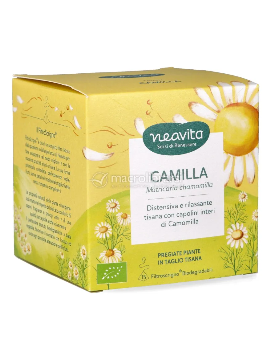 Tisana alla Camomilla Biolgoica "Camilla" - 15 FiltriScrigno