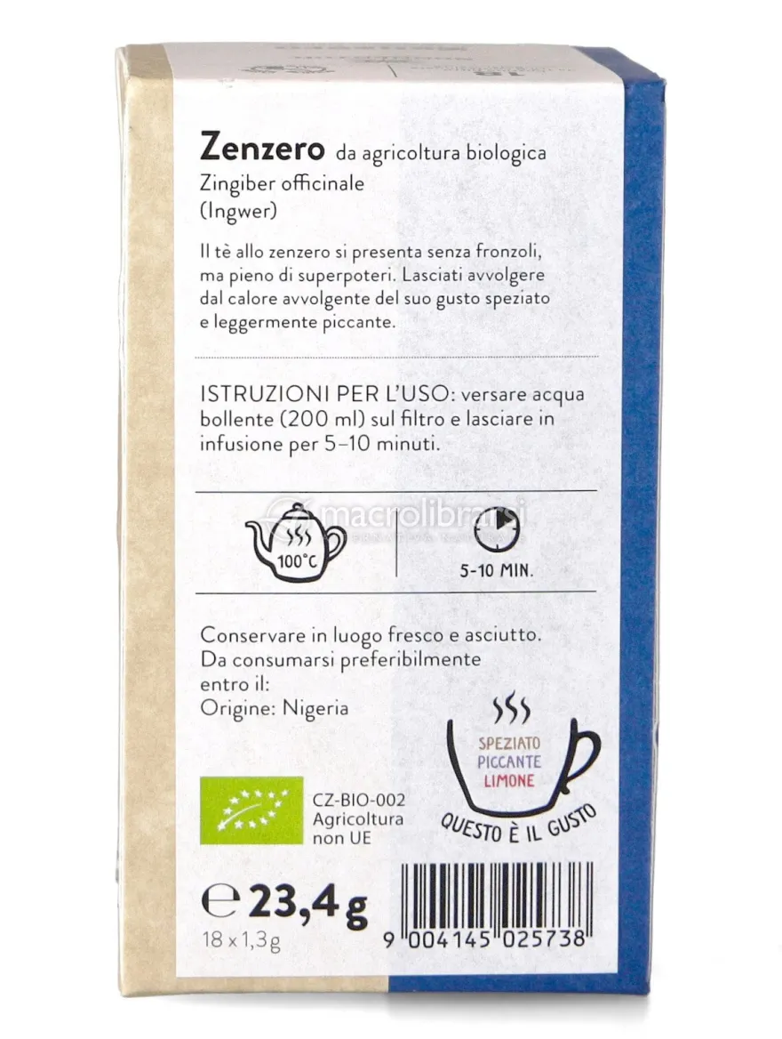 Tisana allo Zenzero