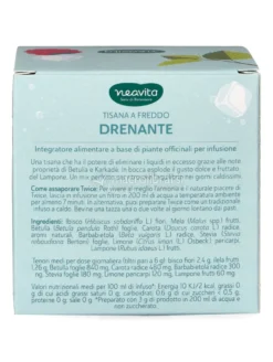 Tisana Drenante in Filtri "Twice Infusioni a Freddo"