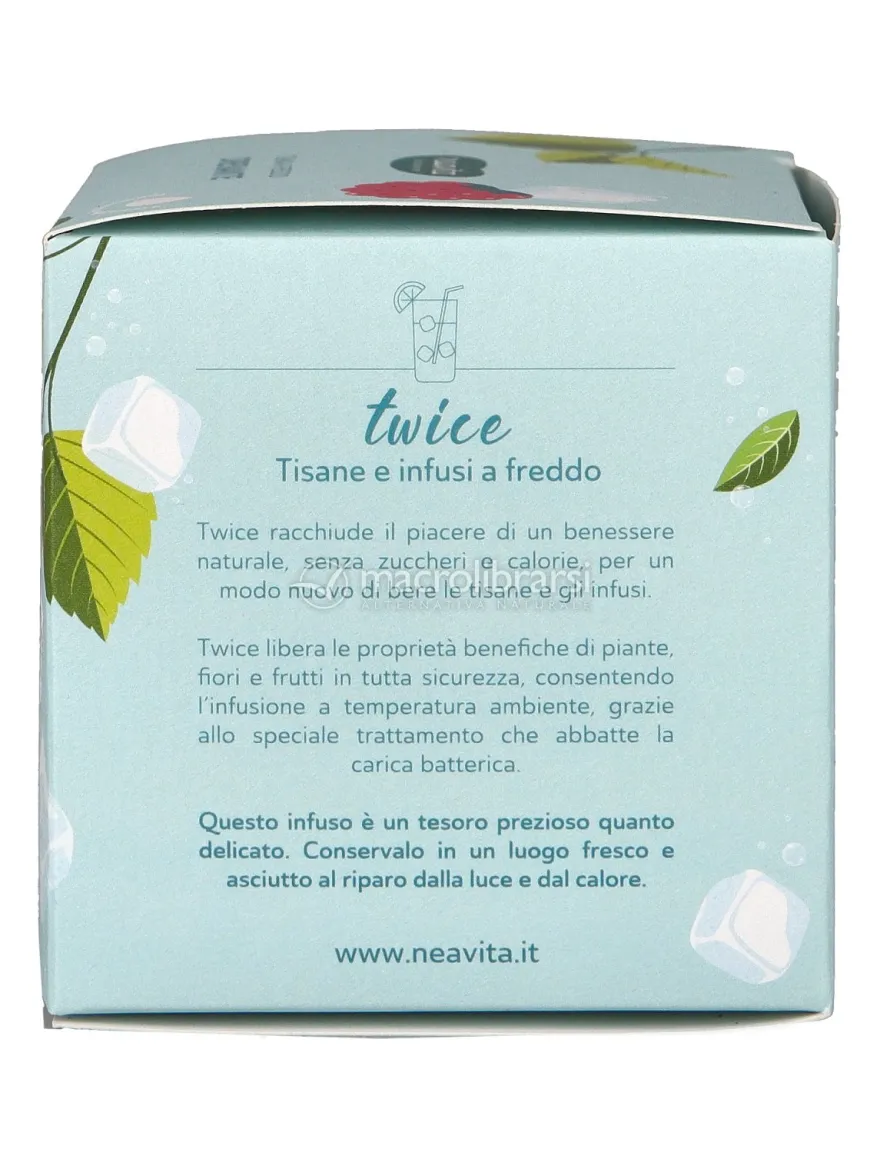 Tisana Drenante in Filtri "Twice Infusioni a Freddo"